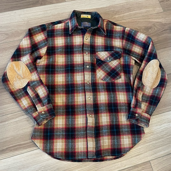 Vintage Pendleton Lobo Wool Shirt Jacket - Picture 1 of 6